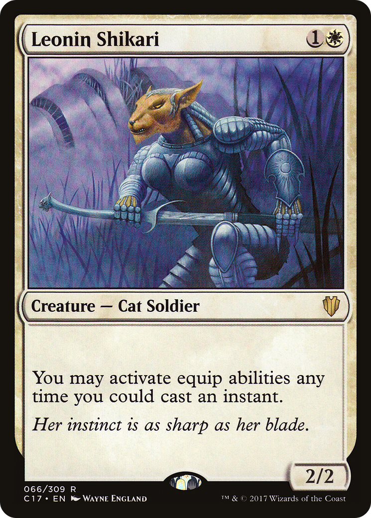 Leonin Shikari (C17-066) - Commander 2017