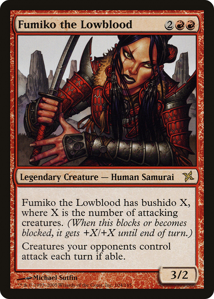 Fumiko the Lowblood (BOK-104) - Betrayers of Kamigawa