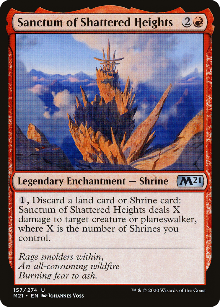 Sanctum of Shattered Heights (M21-157) - Core Set 2021