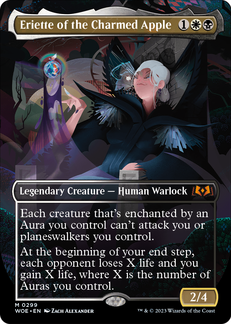 Eriette of the Charmed Apple (Borderless) (WOE-299) - Wilds of Eldraine