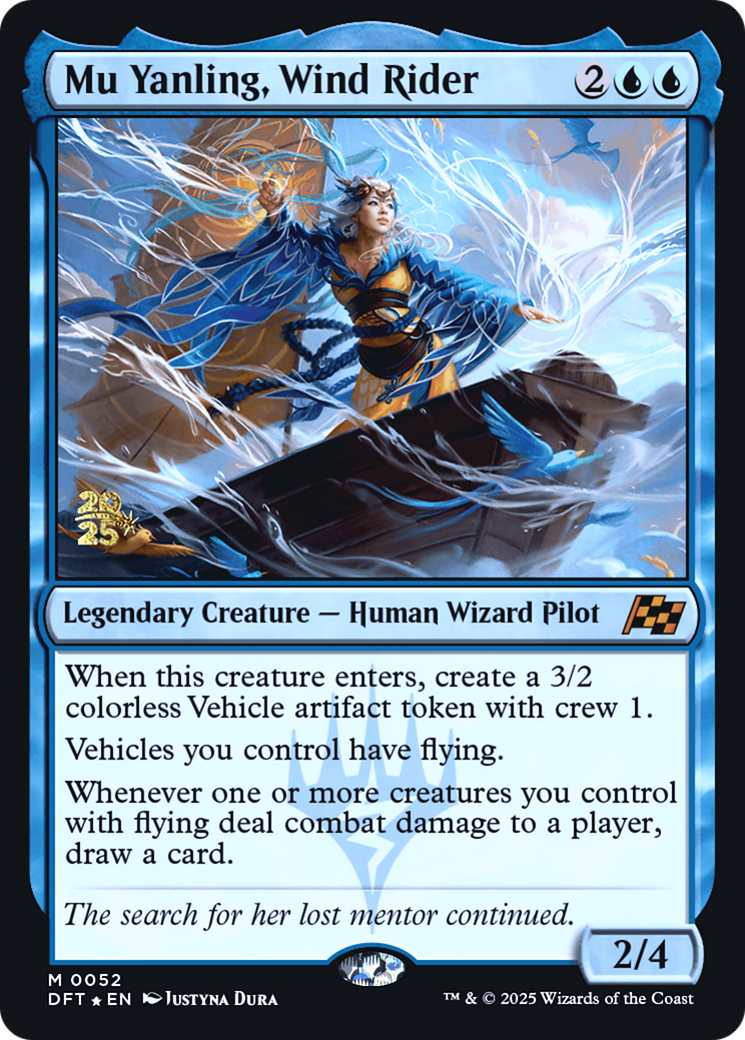 Mu Yanling, Wind Rider (PRE-052) - Prerelease Cards Foil