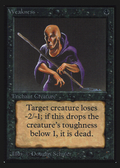 Weakness (CE) (CED-) - Collectors' Edition