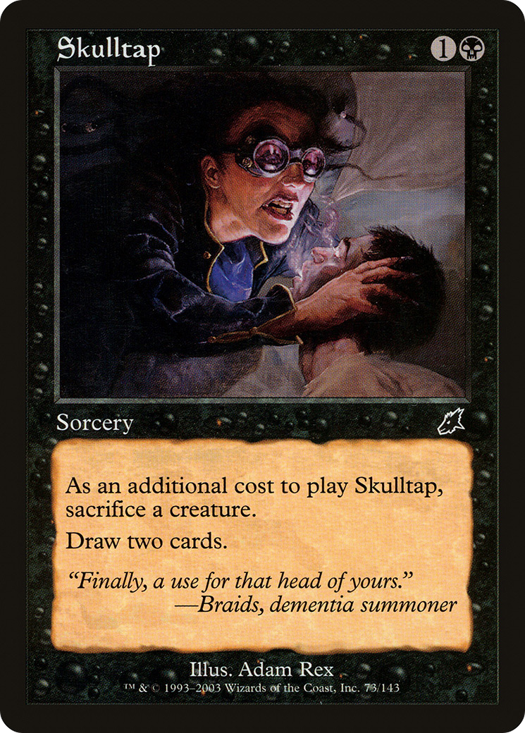 Skulltap (SCG-073) - Scourge Foil
