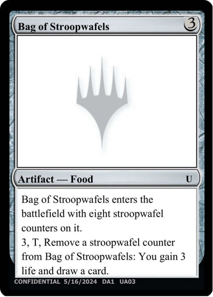 Bag of Stroopwafels (UNK-UA03A) - Unknown Event