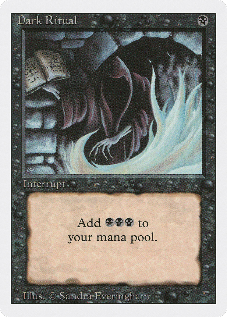 Dark Ritual (3ED-) - Revised Edition