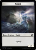 Spirit (0009) // Treasure Double-sided Token (MOC-9 // 20) - Commander: March of the Machine