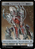 Phyrexian Golem // Phyrexian Horror Double-sided Token (MOC-39 // 40) - Commander: March of the Machine