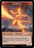 Elemental // Elemental Double-sided Token (MOC-22 // 9) - Commander: March of the Machine