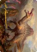 Etali, Primal Conqueror Art Card (Gold-Stamped Signature) (ASMOM-031) - Art Series: March of the Machine