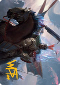Marshal of Zhalfir Art Card (Gold-Stamped Signature) (ASMOM-050) - Art Series: March of the Machine