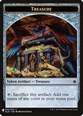 Treasure // Golem Double-sided Token (LIST-10 // 25) - The List Reprints