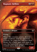 Magmatic Hellkite (Borderless) (TDM-380) - Tarkir: Dragonstorm Foil