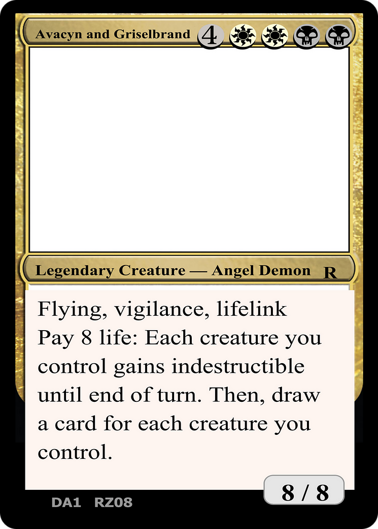 Avacyn and Griselbrand (UNK-) - Unknown Event