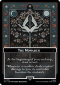 The Monarch // Treasure Double-Sided Token (LTC-15 // 12) - Commander: The Lord of the Rings: Tales of Middle-earth