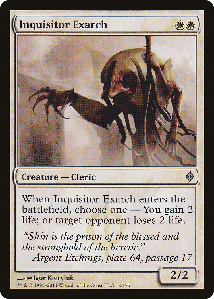 Inquisitor Exarch (NPH-012) - New Phyrexia