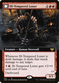 Ill-Tempered Loner (Extended Art) (VOW-378) - Innistrad: Crimson Vow: (Extended Art, Double Faced Transform)