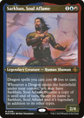 Sarkhan, Soul Aflame (Foil Etched) (MAT-146) - March of the Machine: The Aftermath Foil