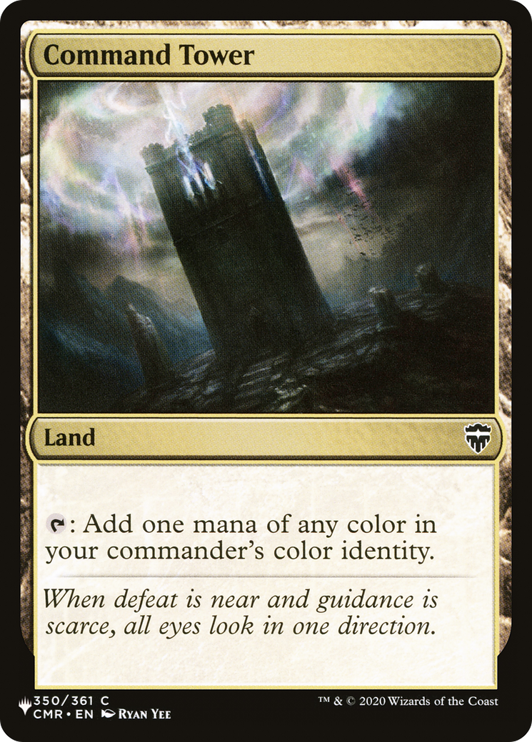 Command Tower (LIST-CMR-350) - The List
