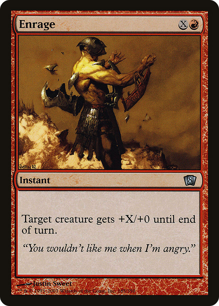 Enrage (8ED-185) - 8th Edition