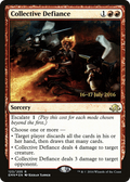 Collective Defiance (PRE-123S) - Eldritch Moon Promos Foil