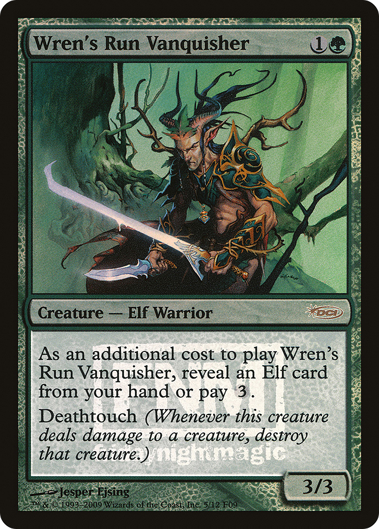 Wren's Run Vanquisher (FNM-) - Friday Night Magic 2009 Foil