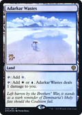 Adarkar Wastes (PRE-243) - Dominaria United Promos Foil