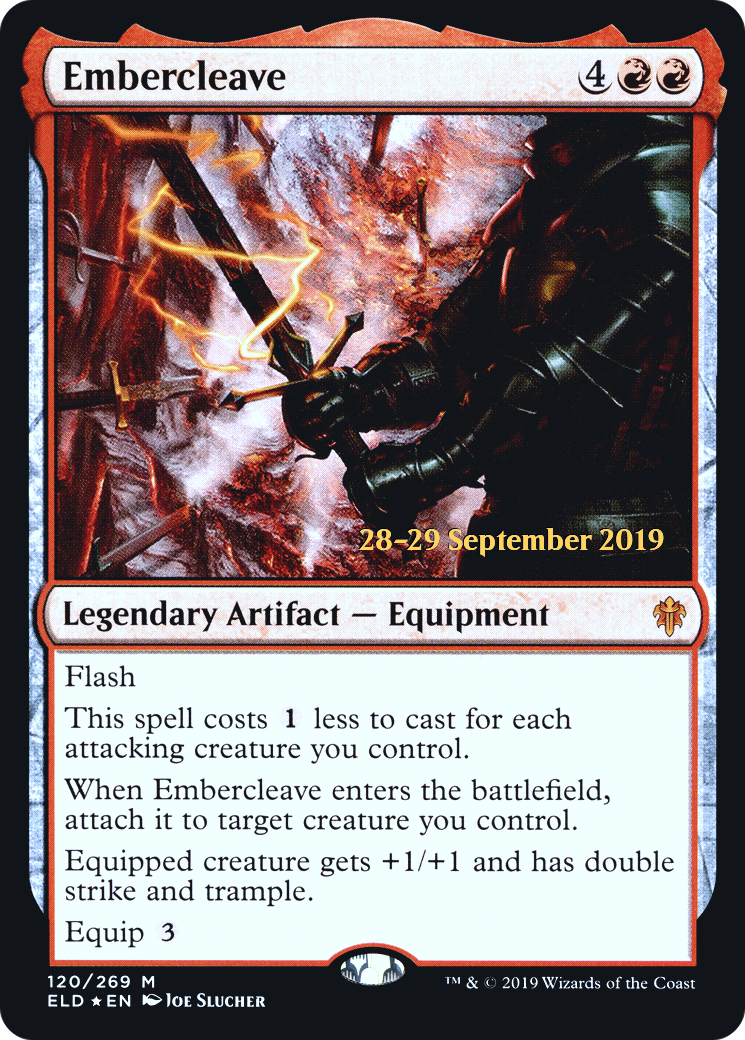 Embercleave (PRE-120S) - Throne of Eldraine Promos Foil