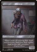 Walker (Metal Head // Treasure) Double-sided Token (SLD-152 // 153) - Secret Lair Drop Foil
