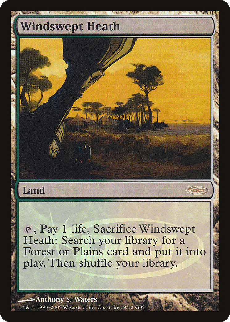 Windswept Heath (JDG-009) - Judge Gift Cards 2009 Foil