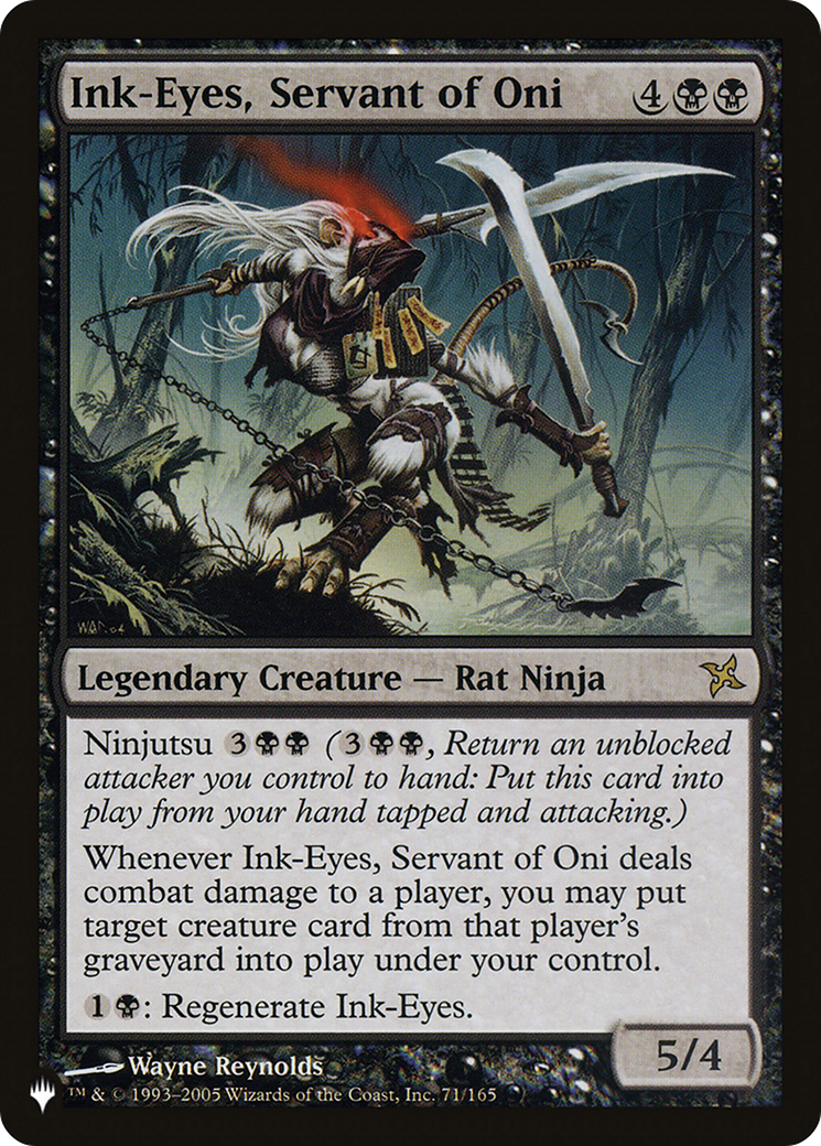 Ink-Eyes, Servant of Oni (LIST-71/165) - The List