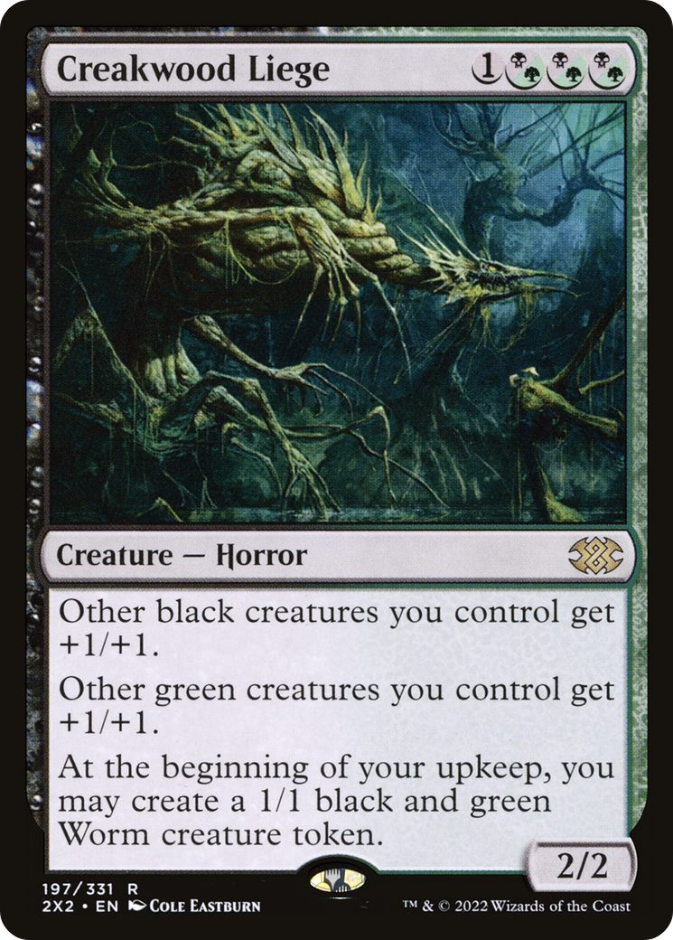Creakwood Liege (2X2-197) - Double Masters 2022 Foil
