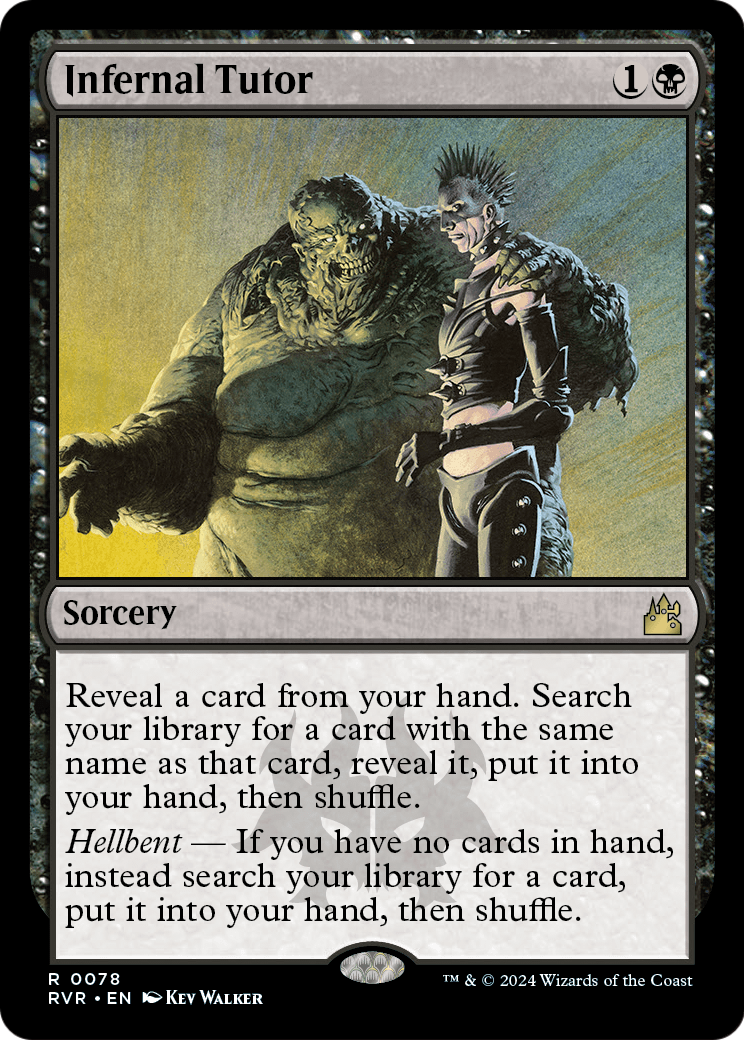 Infernal Tutor (RVR-078) - Ravnica Remastered
