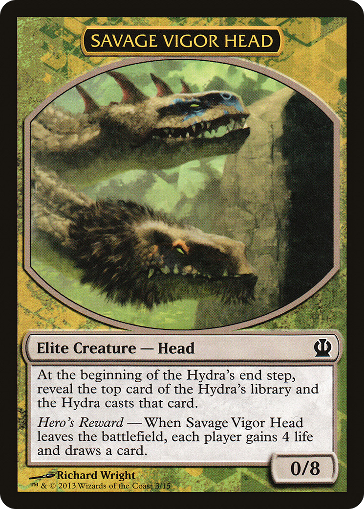 Savage Vigor Head (HERO-) - Face the Hydra