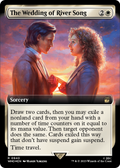 The Wedding of River Song (Extended Art) (Surge Foil) (WHO-940) - Doctor Who: (Extended Art) Foil