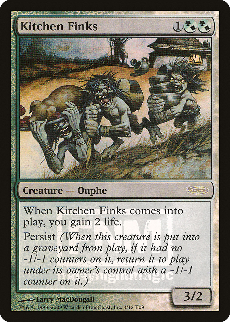Kitchen Finks (FNM-) - Friday Night Magic 2009 Foil
