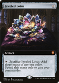 Jeweled Lotus (Extended Art) (CMR-695) - Commander Legends: (Extended Art) Foil