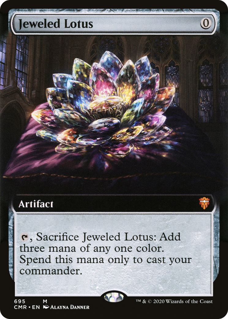 Jeweled Lotus (Extended Art) (CMR-695) - Commander Legends: (Extended Art)