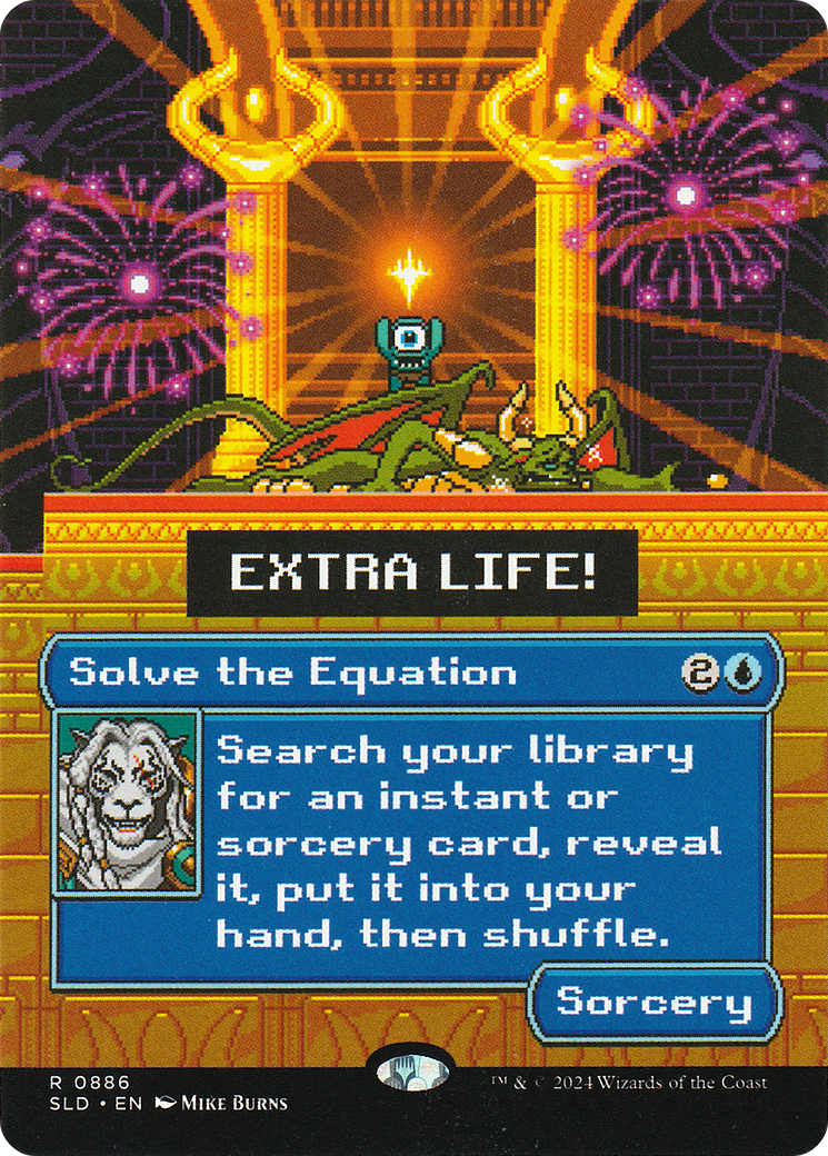 Solve the Equation (0886) (SLD-886) - Secret Lair Drop Series (Borderless)