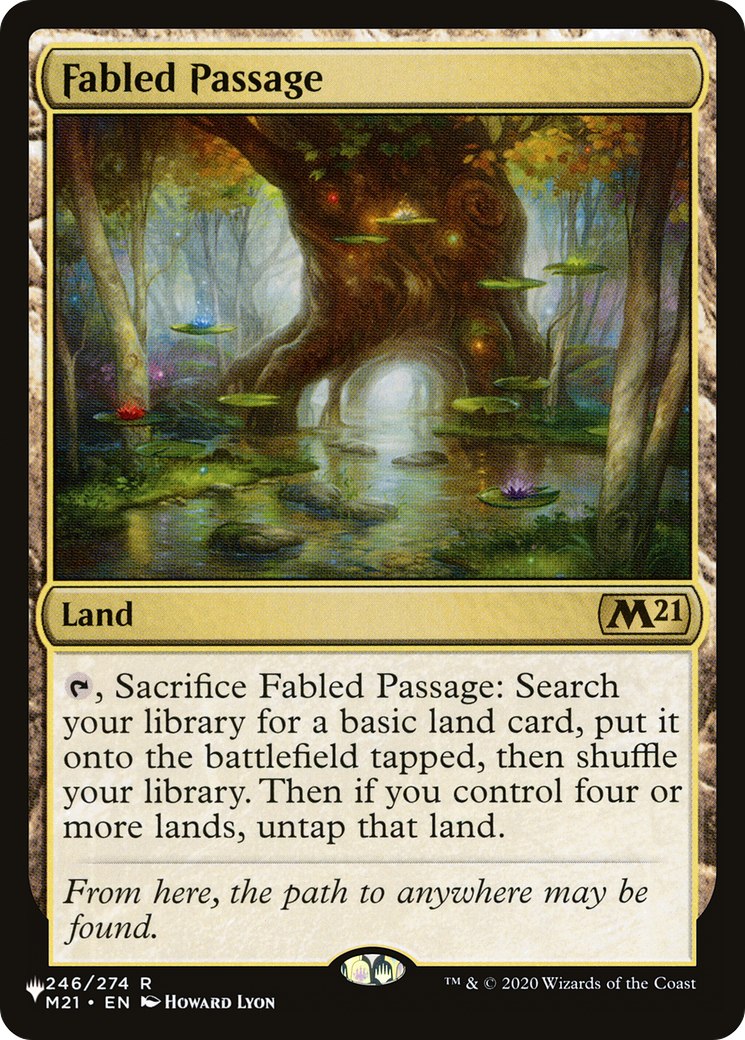 Fabled Passage (LIST-M21-246) - The List