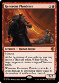 Generous Plunderer (BIG-011) - The Big Score