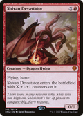 Shivan Devastator (PPDMU-143) - Dominaria United Promos Foil