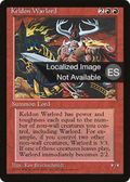 Keldon Warlord (4BB-) - Fourth Edition Foreign Black Border