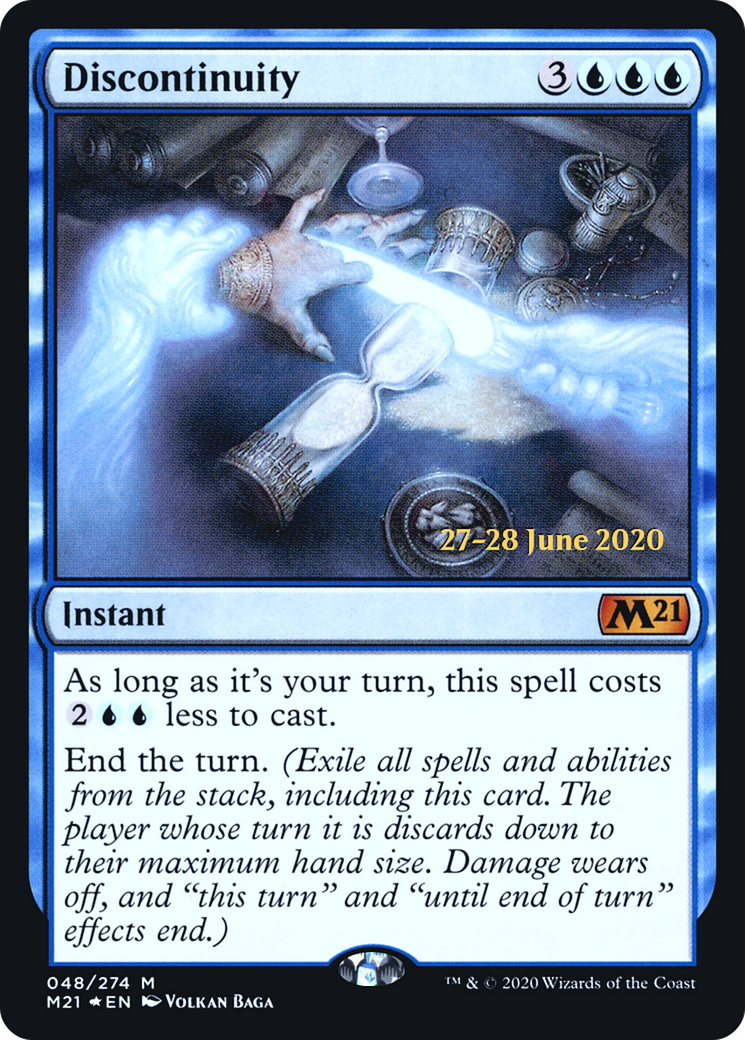 Discontinuity (PRE-48S) - Core Set 2021 Promos Foil