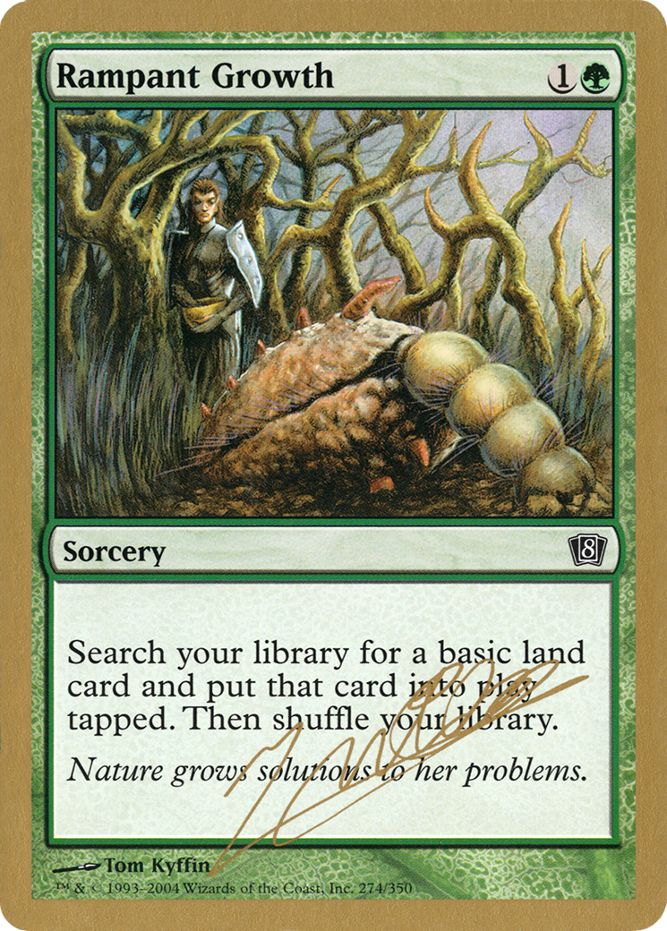 Rampant Growth - 2004 Julien Nuijten (8ED) (WCD-) - World Championship Decks 2004