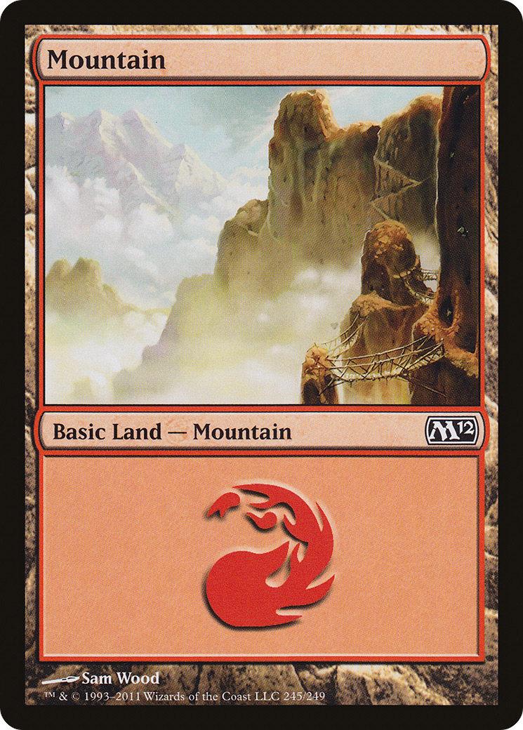 Mountain (245) (M12-245) - Magic 2012