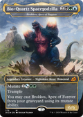 Bio-Quartz Spacegodzilla - Brokkos, Apex of Forever (IKO-378) - Ikoria: Lair of Behemoths / Bio-Quartz Spacegodzilla (Borderless)