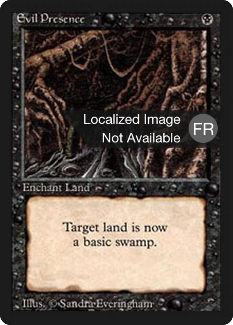 Evil Presence (FBB-) - Foreign Black Border