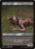 Walker (Bicycle Girl // Well Walker) Double-sided Token (SLD-148) - Secret Lair Drop Foil