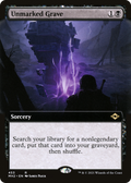 Unmarked Grave (Extended Art) (MH2-453) - Modern Horizons 2: (Extended Art)