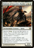 Eidolon of Countless Battles (BNG-007) - Born of the Gods: (enchantment) Foil